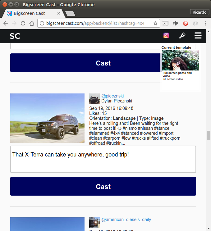 BigscreenCast gallery image