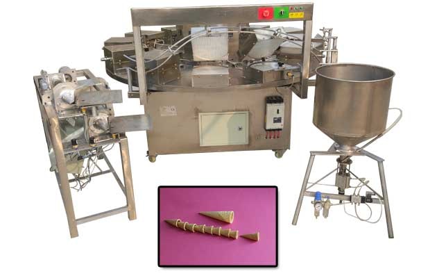 Rolled Sugar Cone Baking Machine