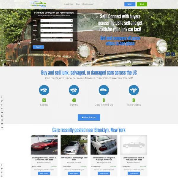 Pickup My Junk Car