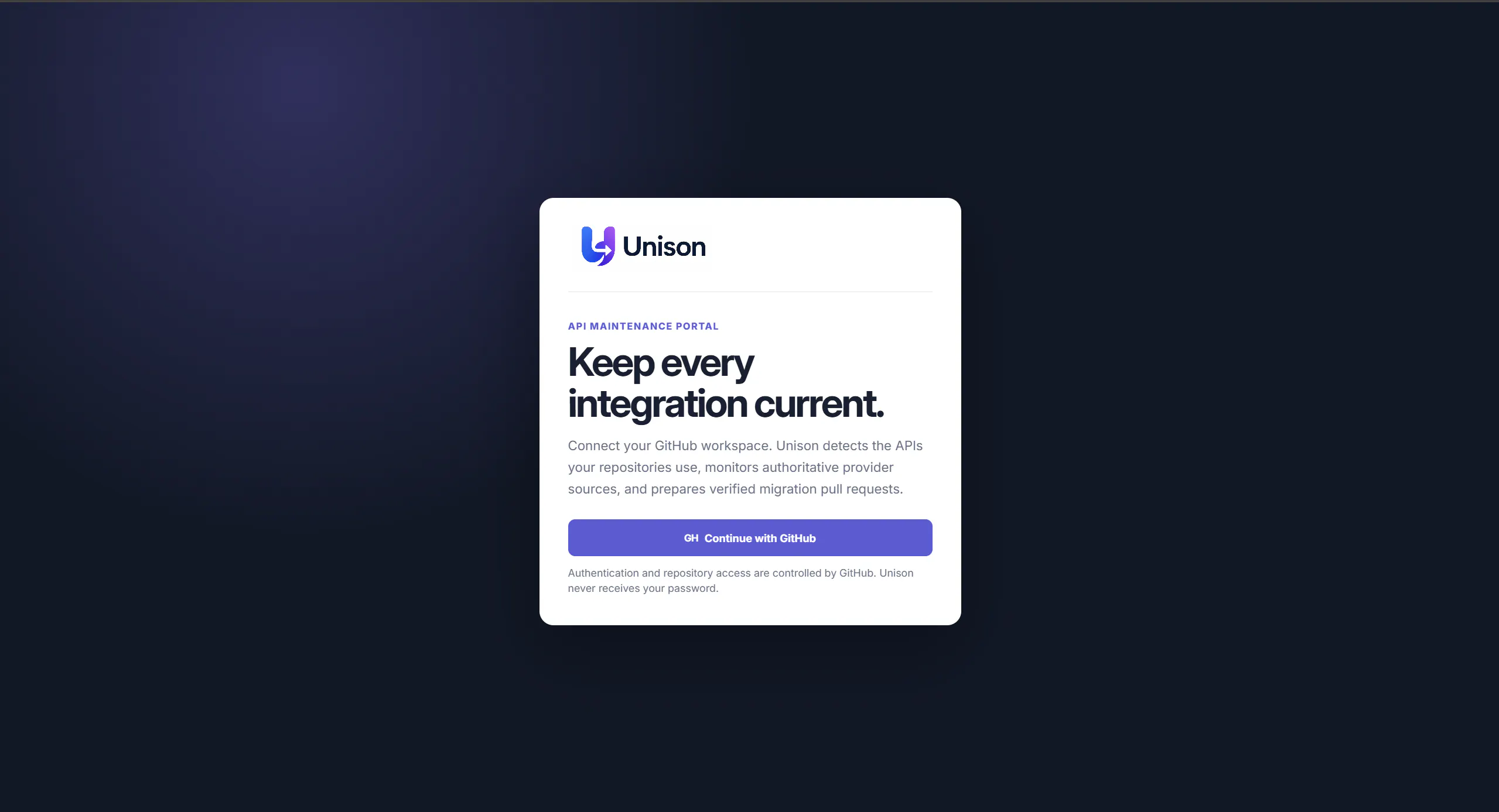 Unison: Self-Maintaining APIs gallery image