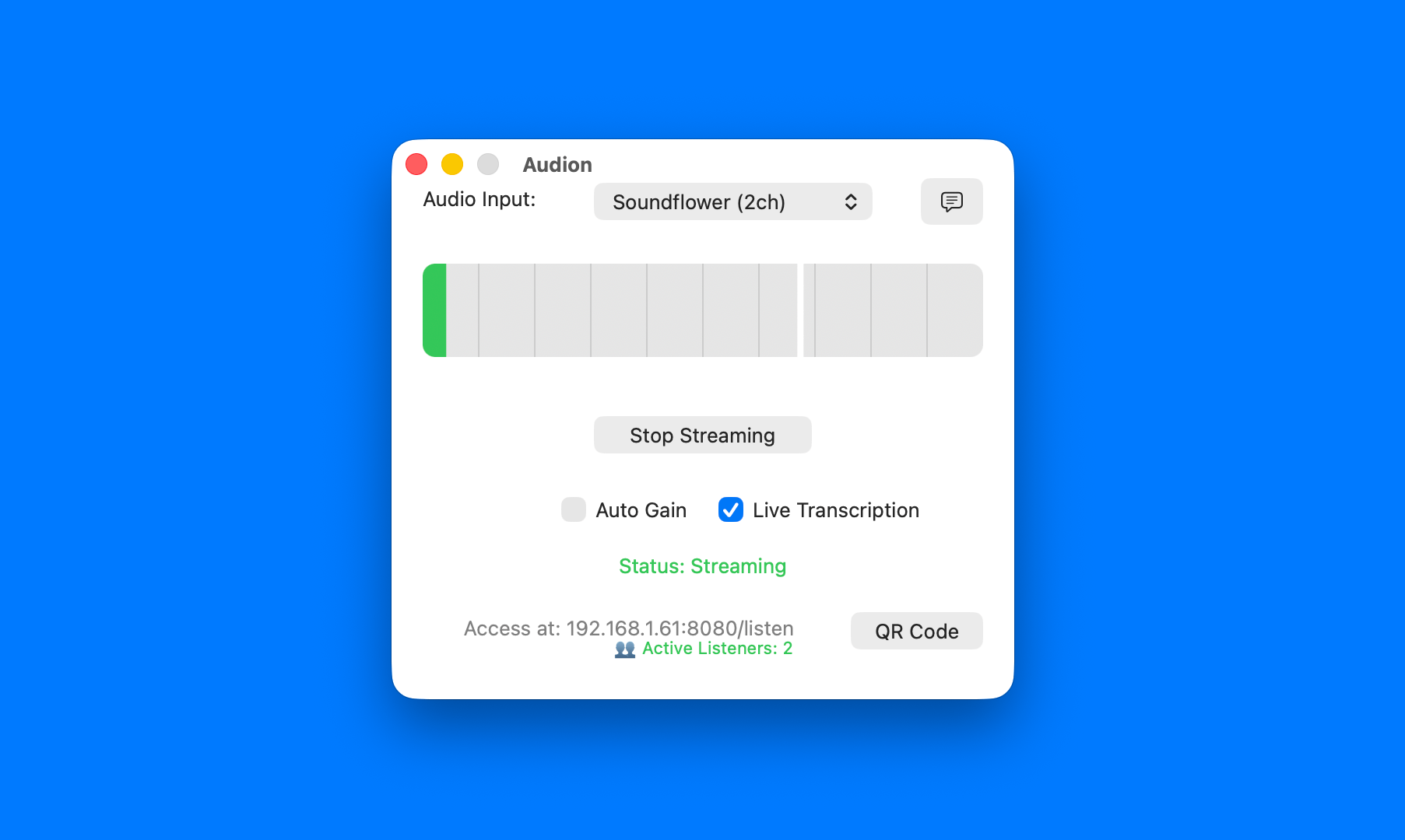 Audion gallery image