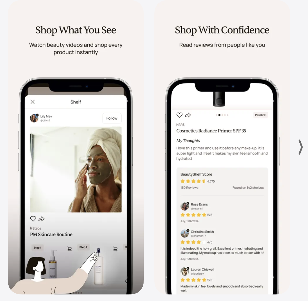 BeautyShelf App gallery image
