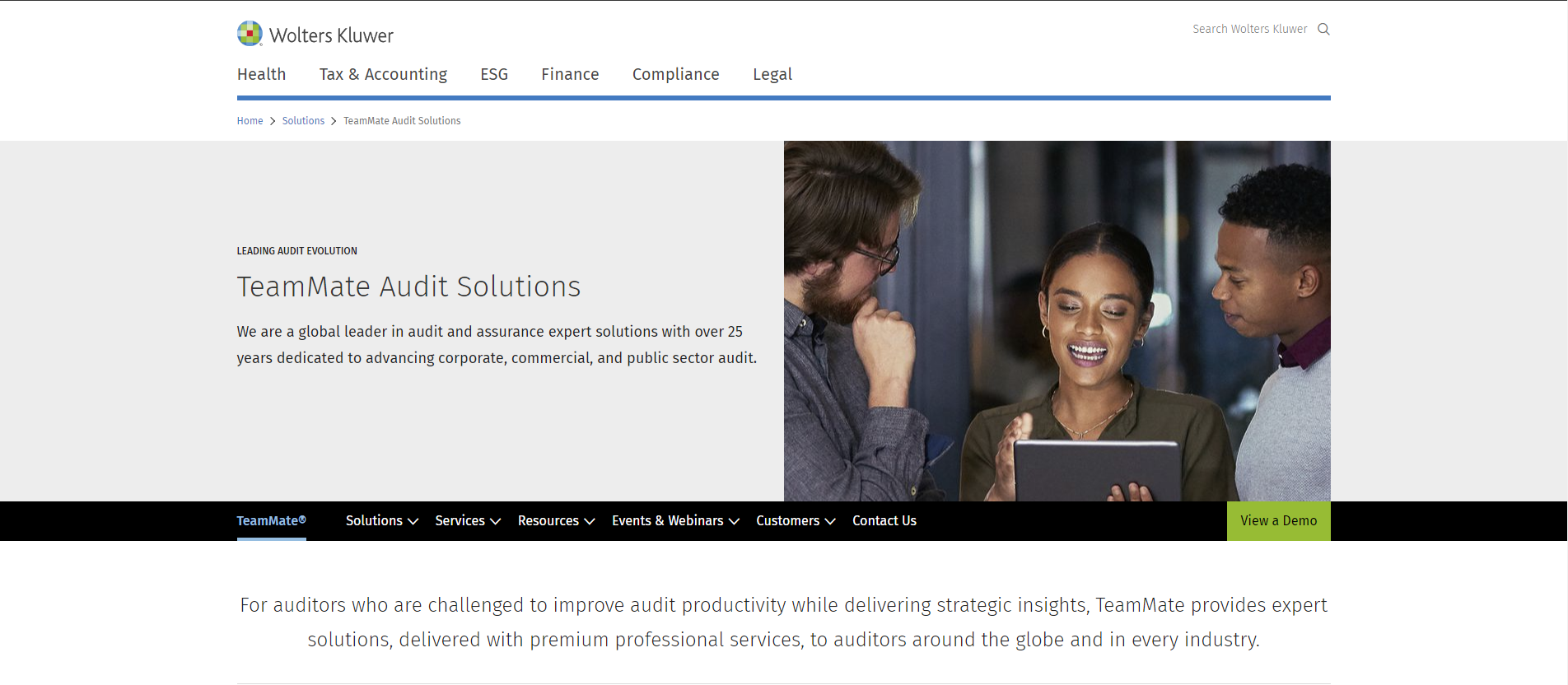 TeamMate Audit Solutions gallery image