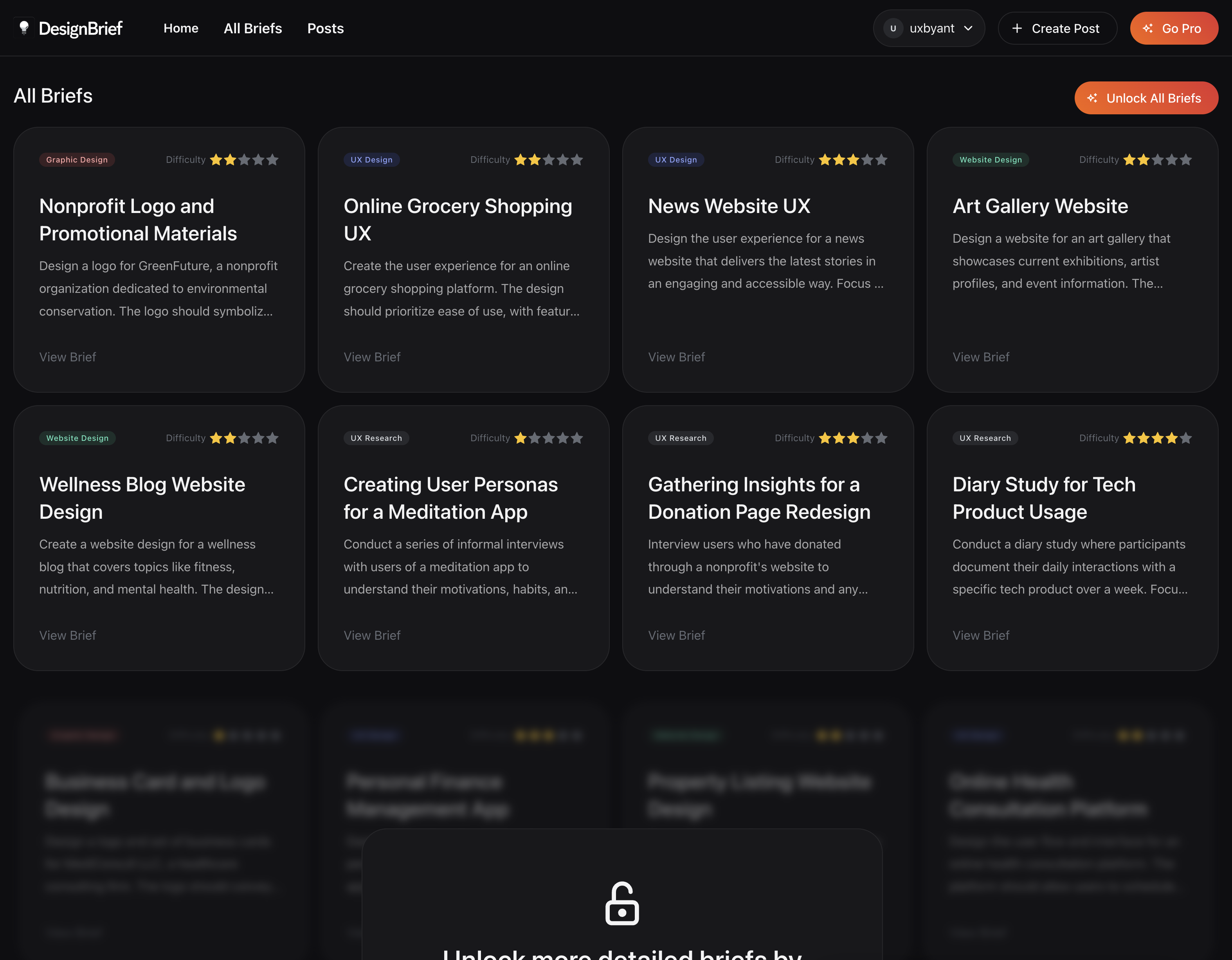 DesignBrief.io media 2