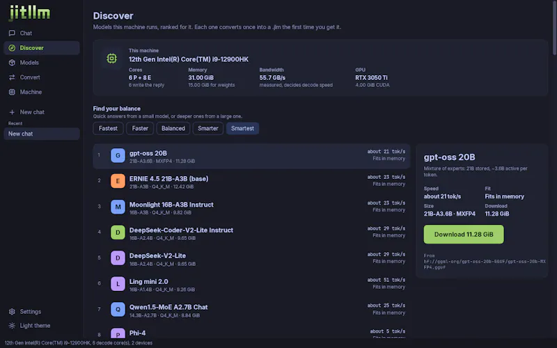 jitllm screenshot 5