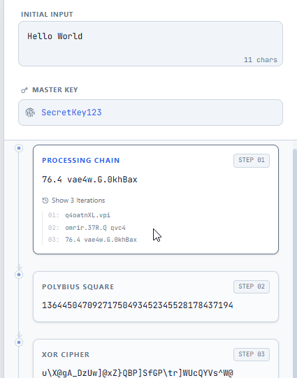 CipherChef - Screenshot 3 showing product features and functionality