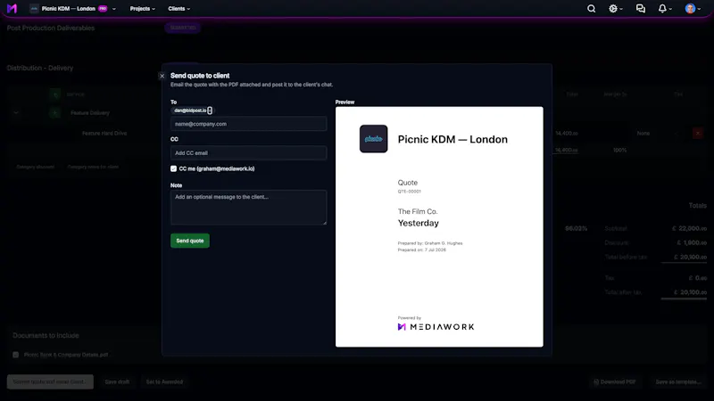 Mediawork screenshot 4