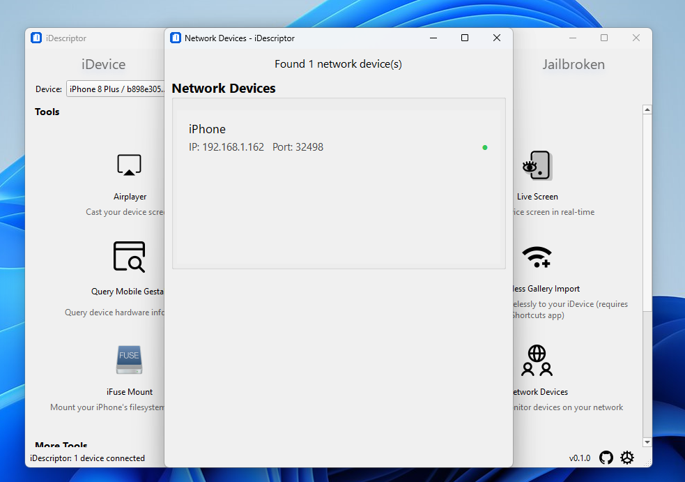 iDescriptor gallery image