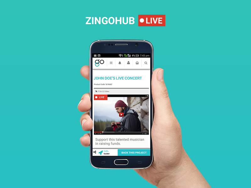ZingoHub Live Crowdfunding