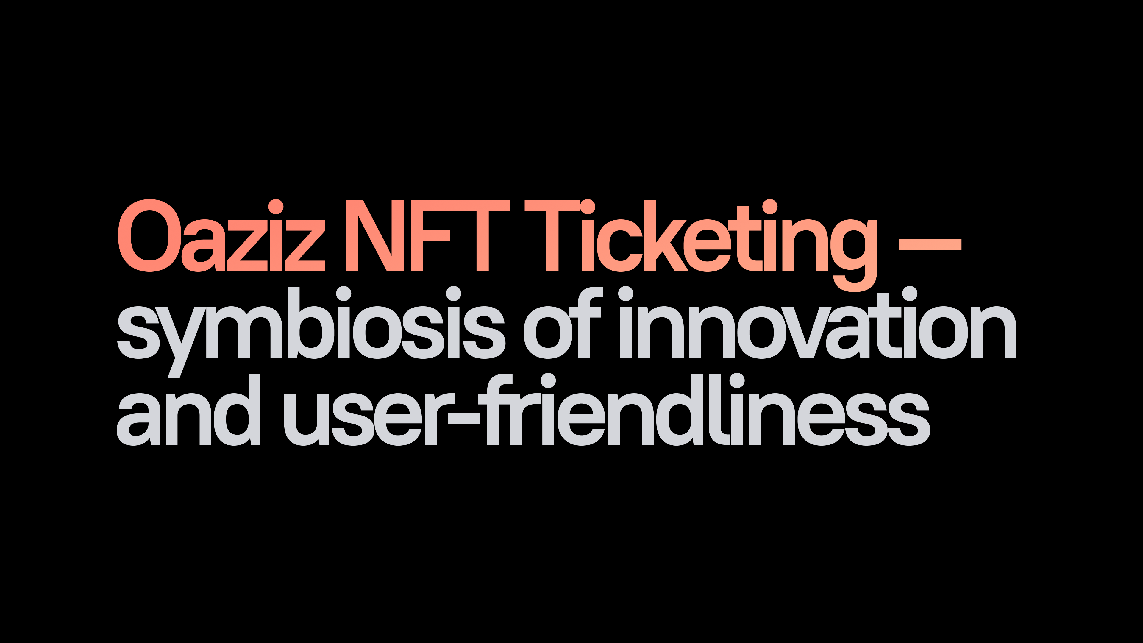Tiket Oaziz NFT media 1