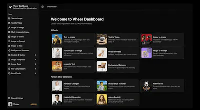 Vheer 2.0 - Workflow for Image & Video gallery image