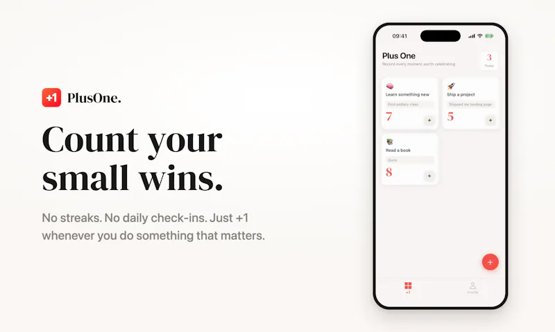 PlusOne. screenshot 2
