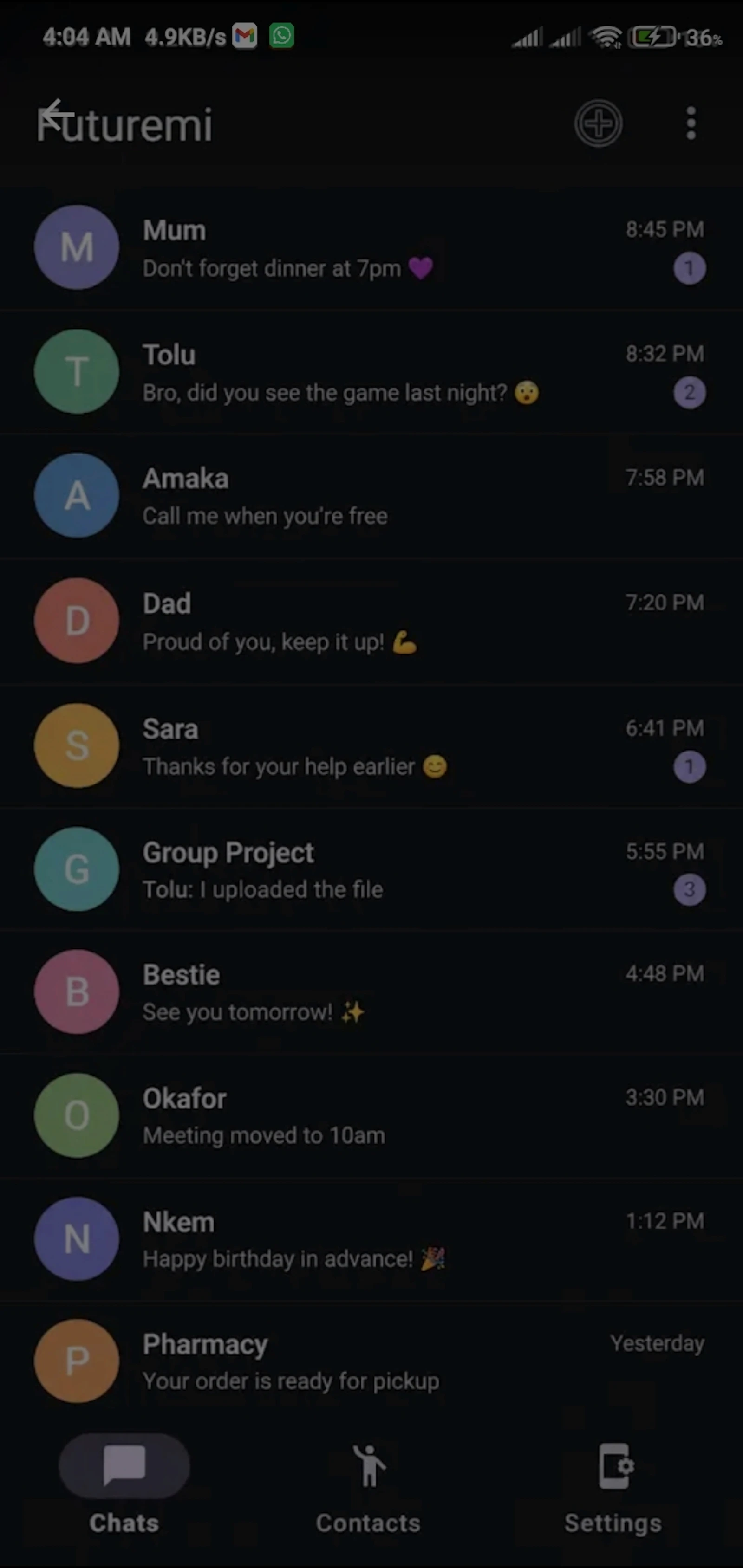 FutureMi screenshot 2