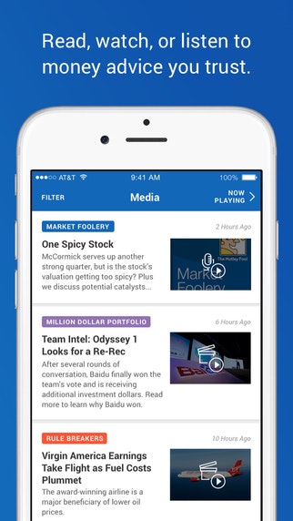 Motley Fool for iOS gallery image