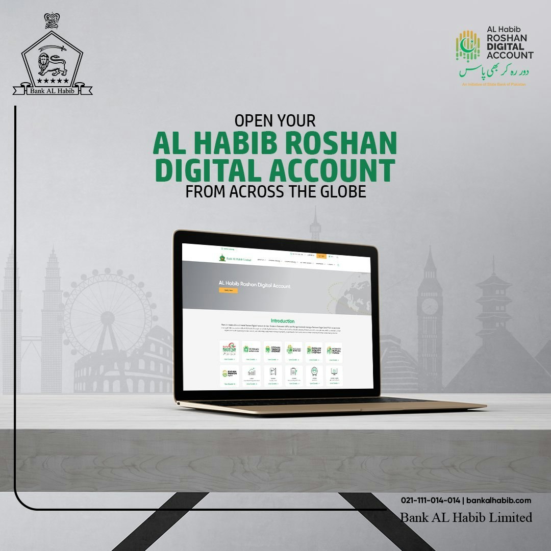 Roshan Digital Account - Bank Al Habib gallery image