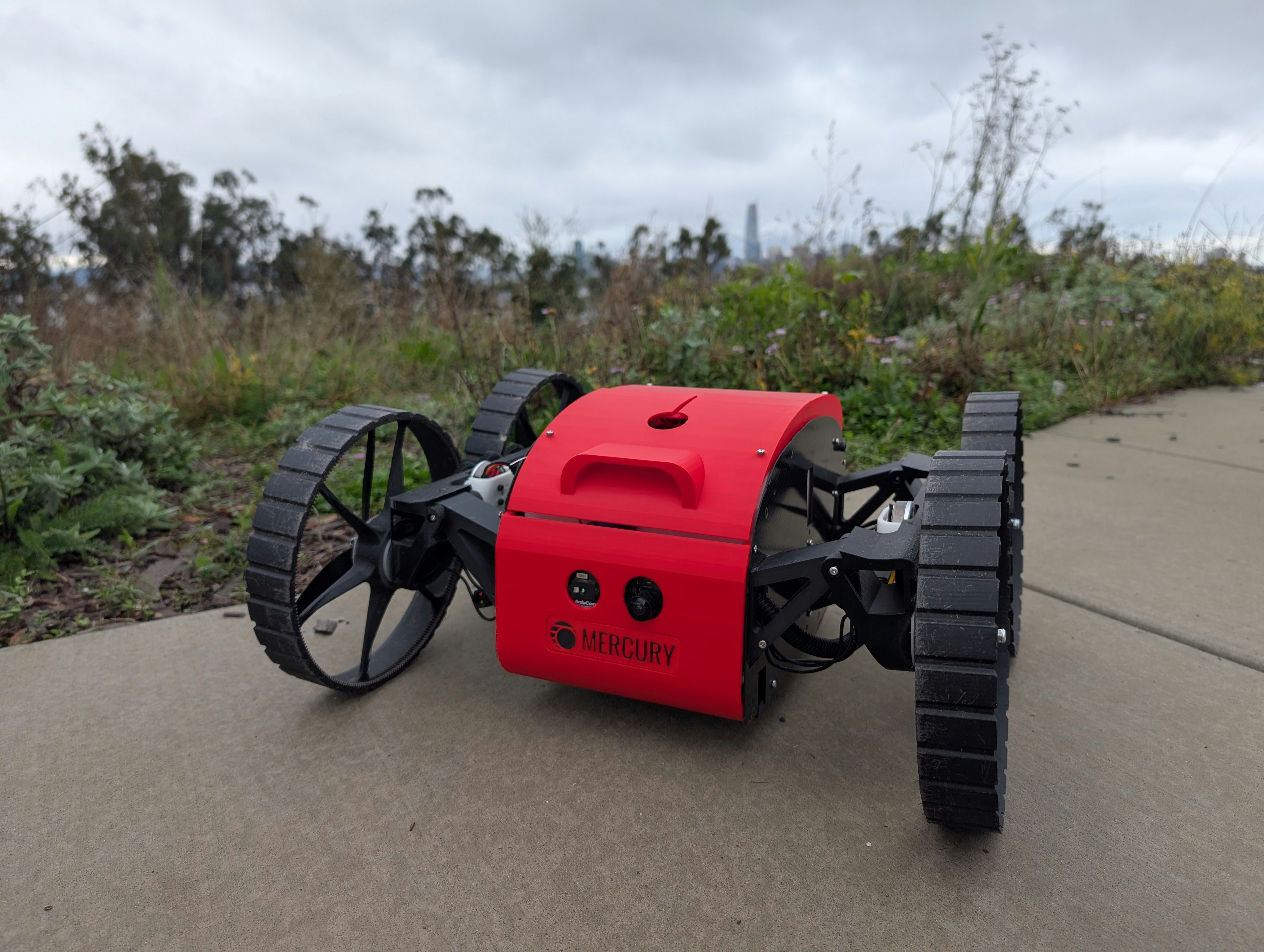 Mercury - Multi modal Drone - Screenshot 4 showing product features and functionality