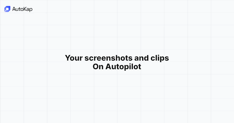 AutoKap — Automated Screenshots for SaaS screenshot 2