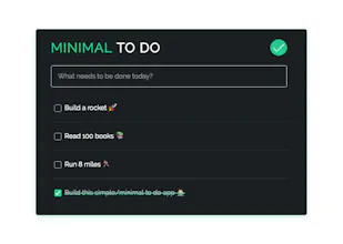 Minimal To Do gallery image