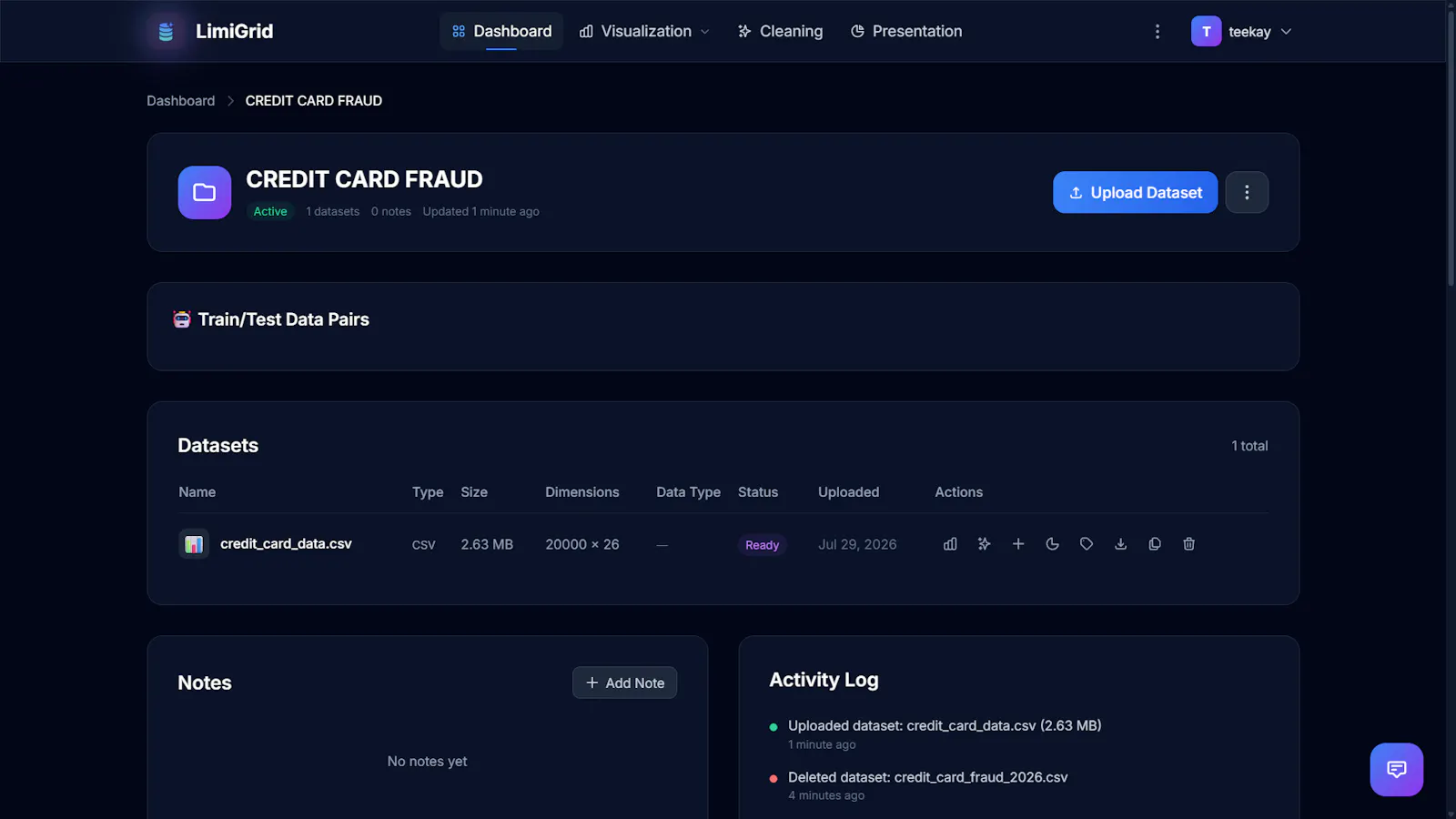LimiGrid screenshot 2