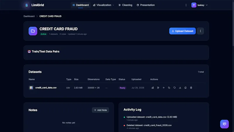 LimiGrid screenshot 2