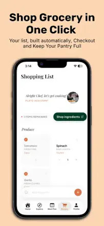 PLATO: Recipes & Pantry AI gallery image