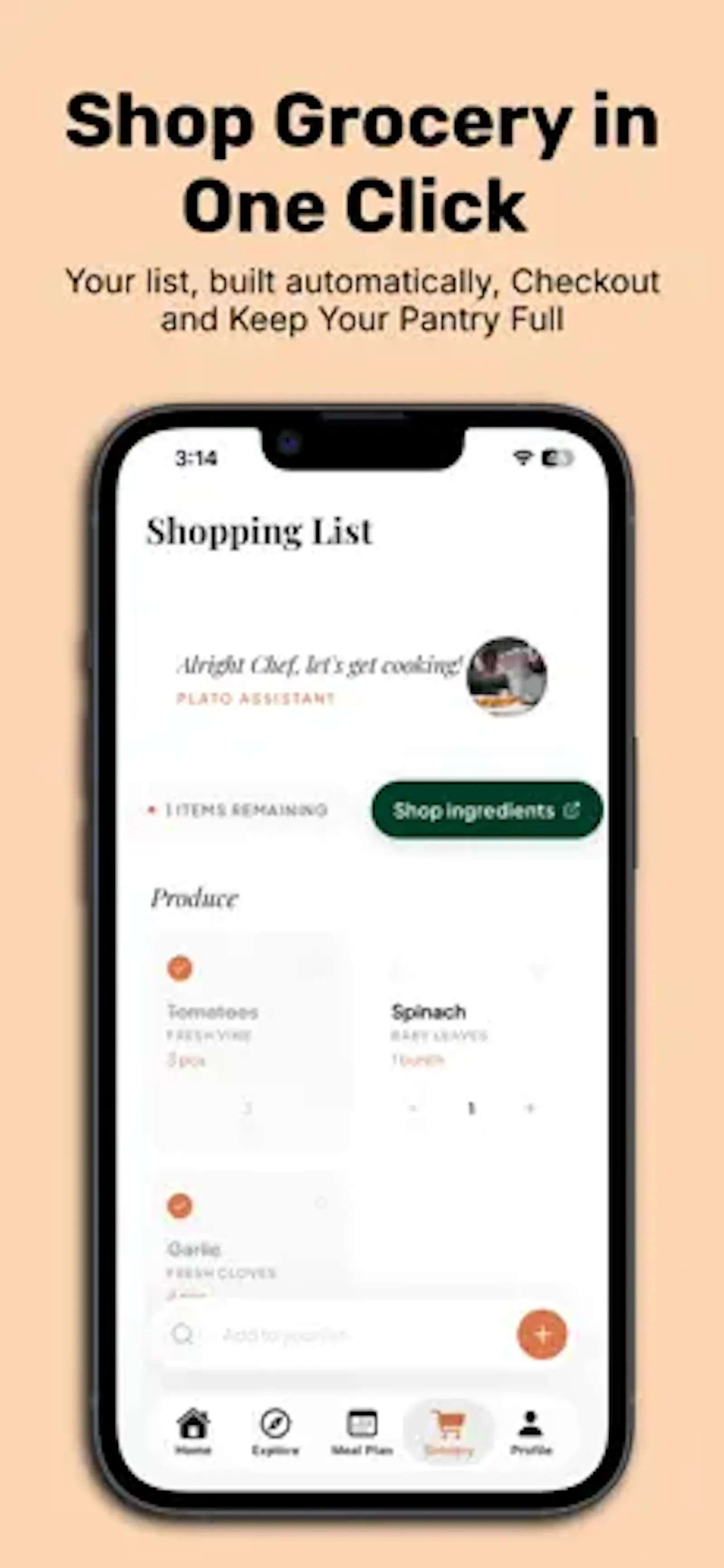PLATO: Recipes & Pantry AI screenshot 5