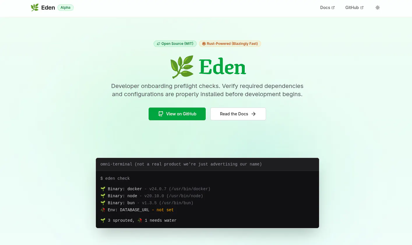 Eden gallery image