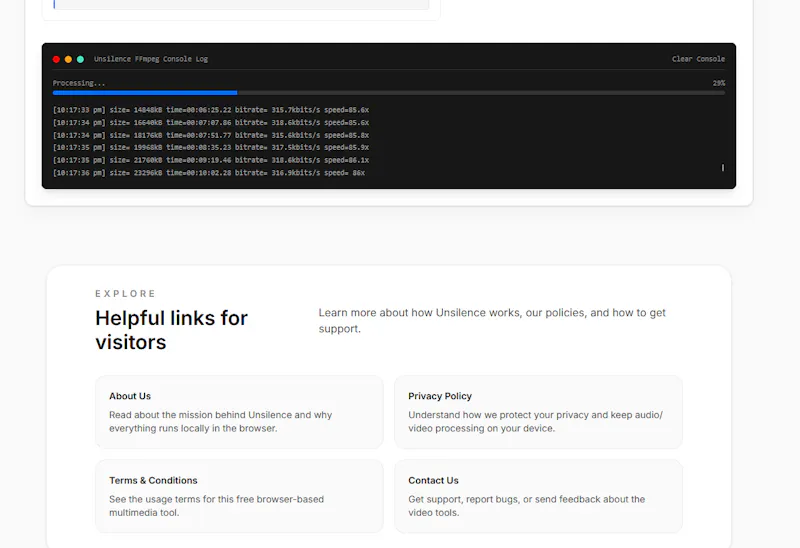 Unsilence Studio screenshot 2