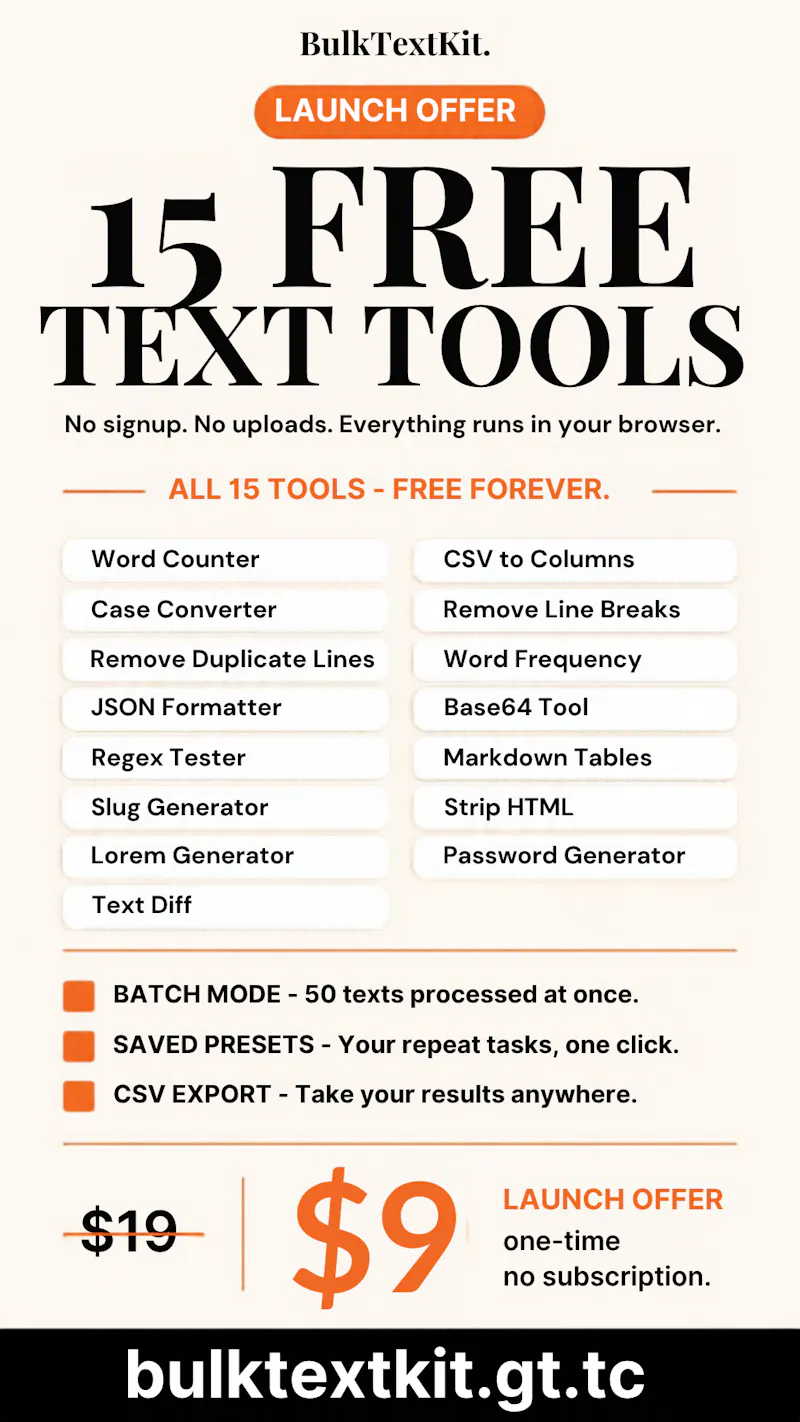 BulkTextKit screenshot 3