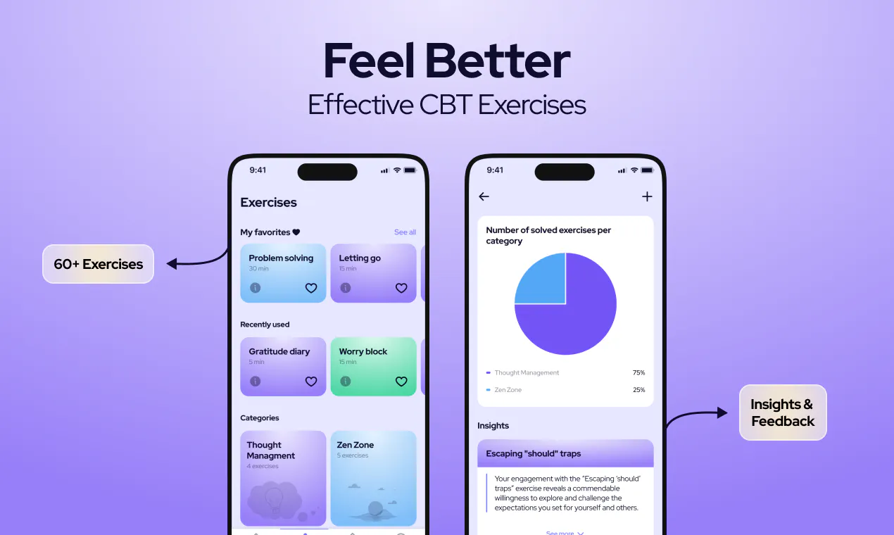 Sintelly: CBT Therapy Chatbot gallery image