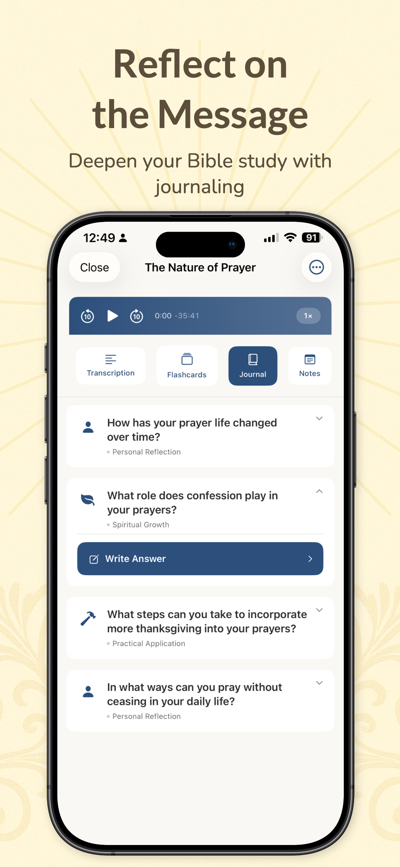 Bible Note Journal gallery image