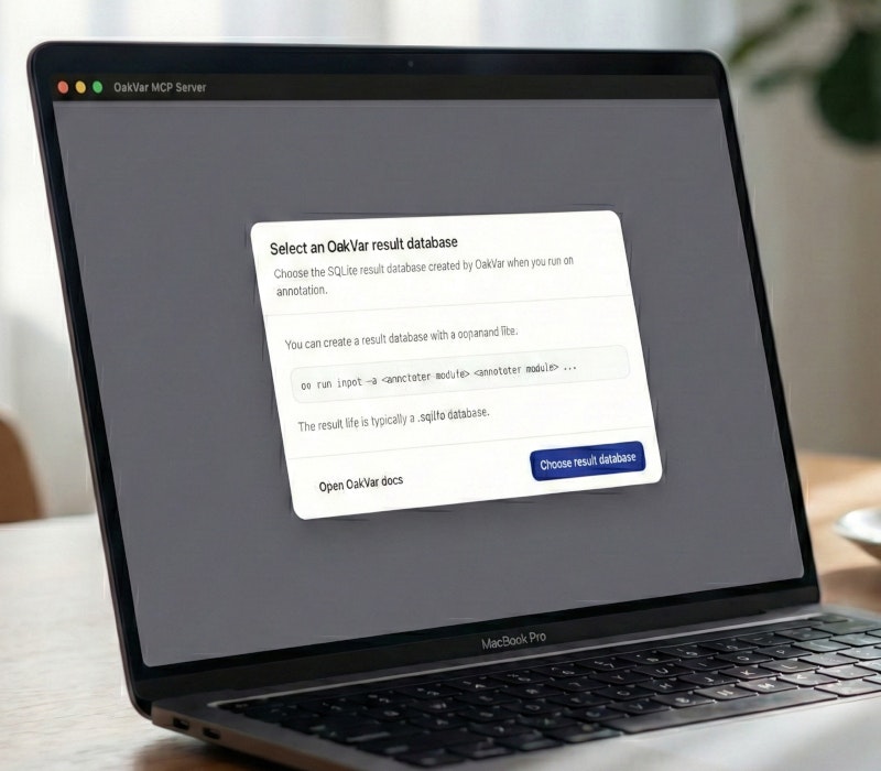OakVar MCP Server gallery image