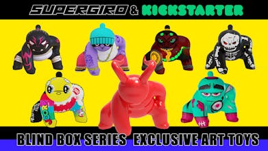 SUPERGIRO: The Great Glow & Fluo Art Toy gallery image