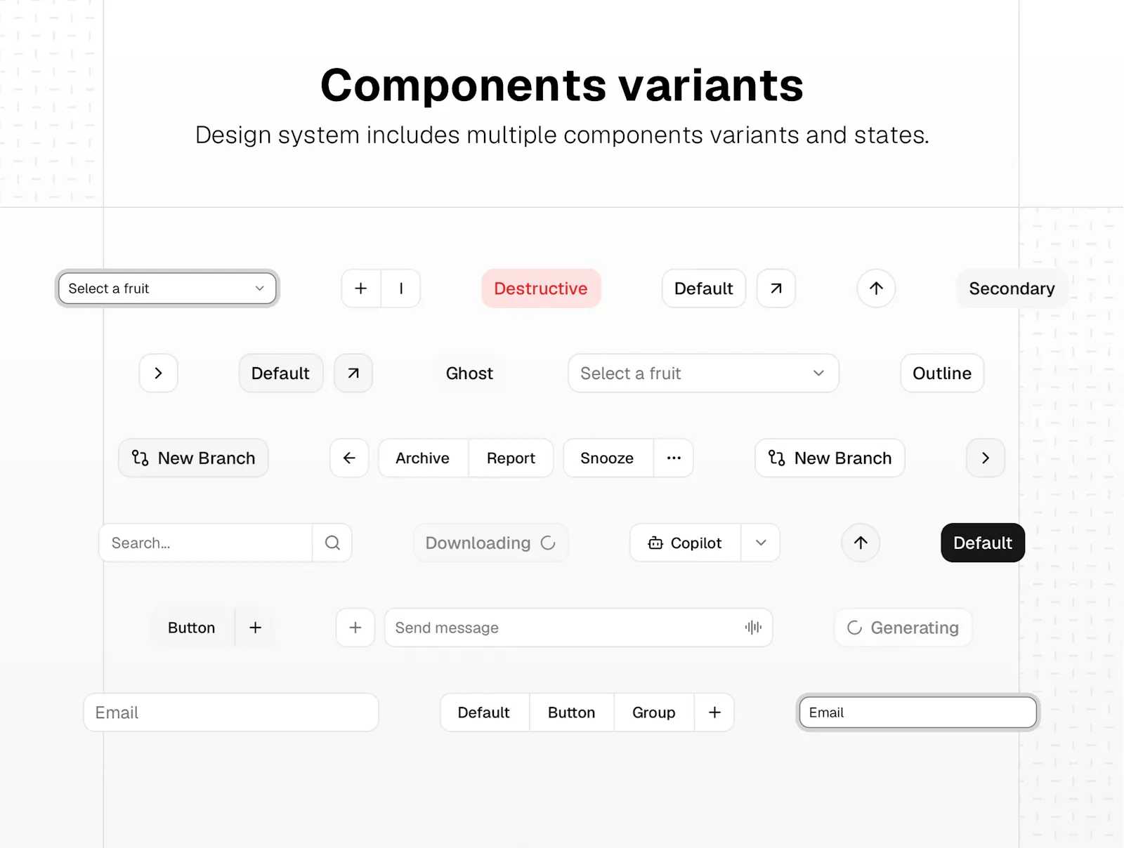 Shadcn UI Components library for Sketch screenshot 6