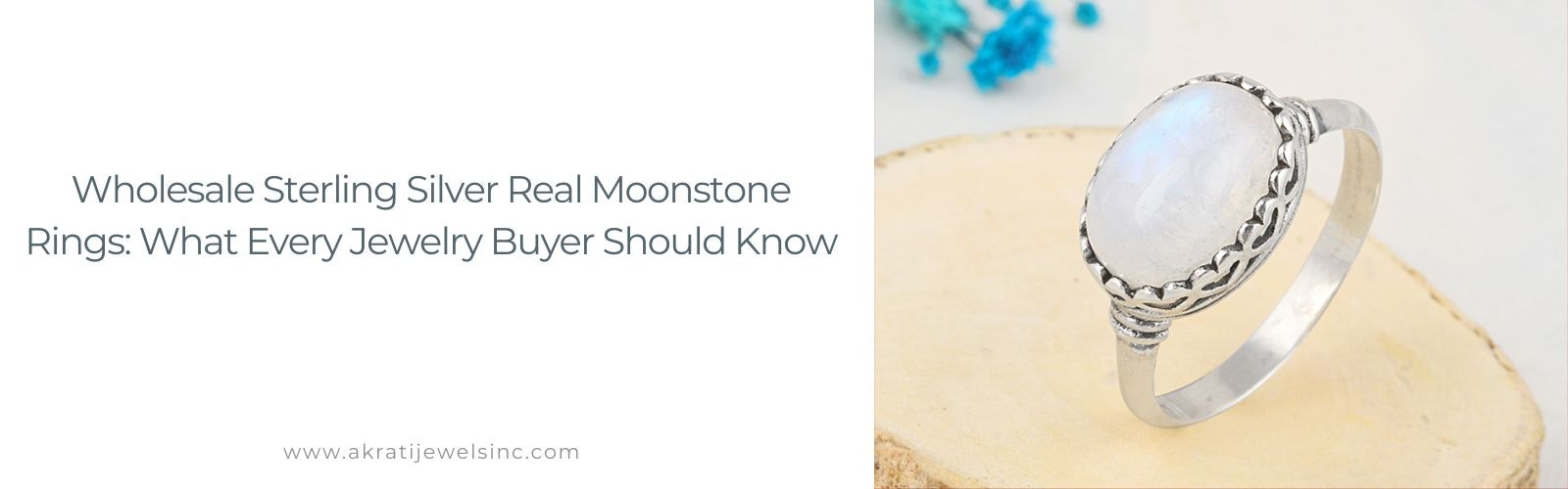 Sterling Silver Moonstone Rings | Akrati - Main product screenshot demonstrating key features and user interface