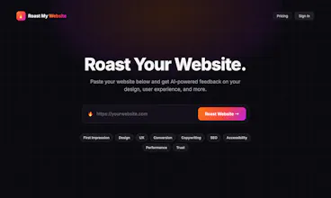 Roast My Website gallery image