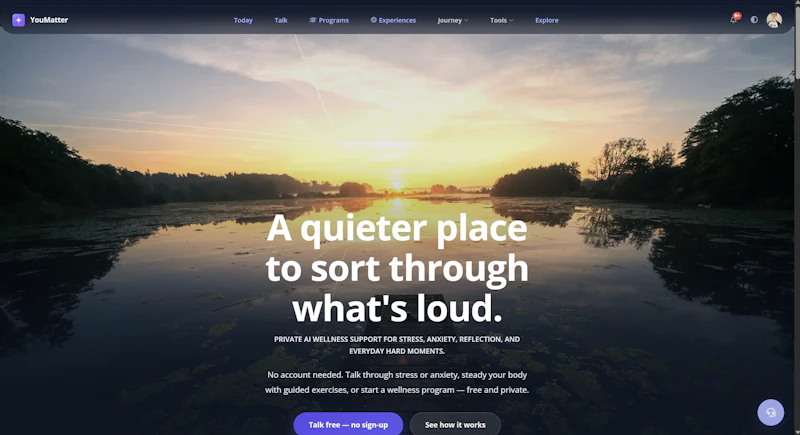 YouMatter screenshot 1
