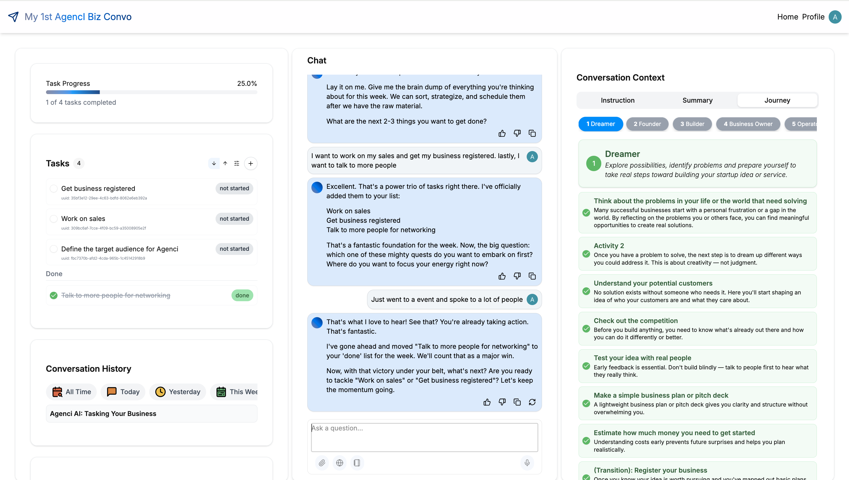 AGENCI BY ACW (BETA) - Turning Dreamers Into Doers - AI Business Mentor media 2