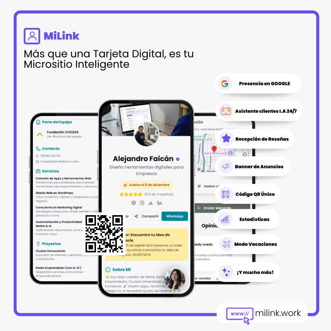 Média Trace - ⭐ Carte numérique professionnelle avec assistant d'IA 4