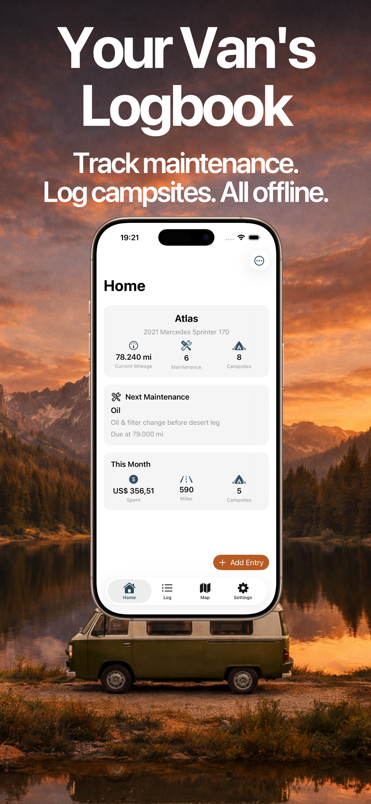 VanLog: Van Life Tracker media 1