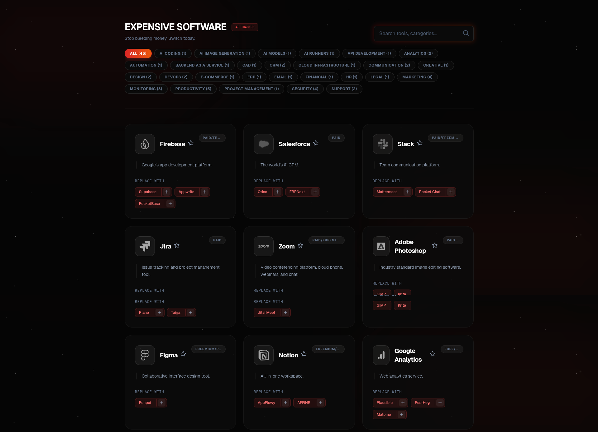 The AltStack gallery image