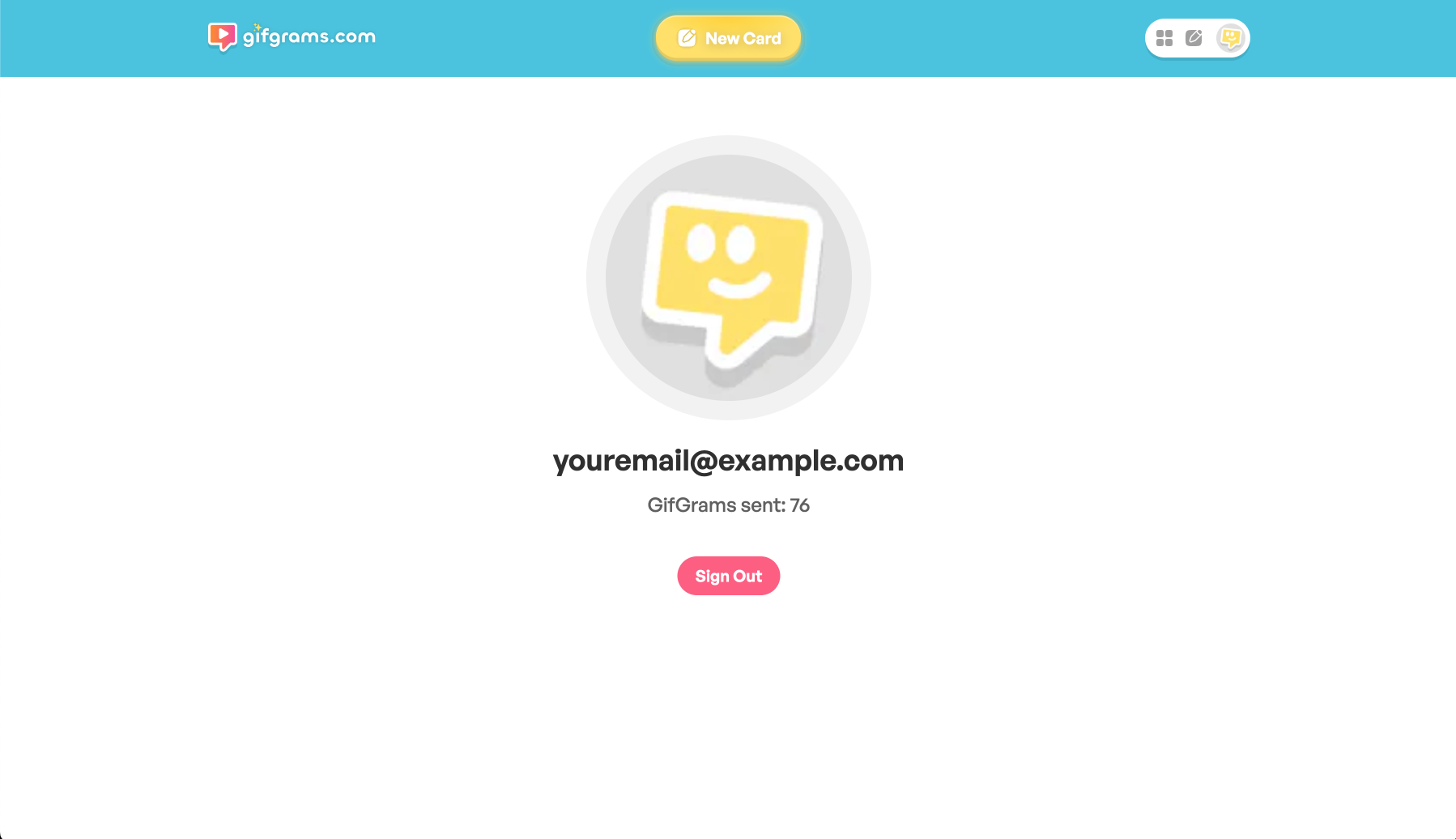 Media Gifgrams - E-kad moden: Hanya gunakan GIF! 7
