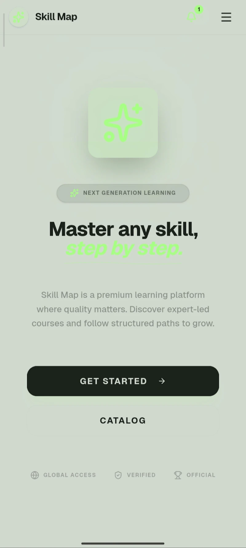 Skill Map screenshot 1