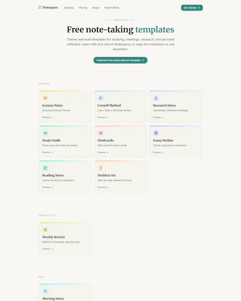 Notespace screenshot 10