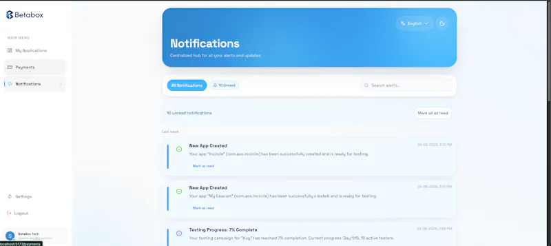 BetaBox screenshot 6