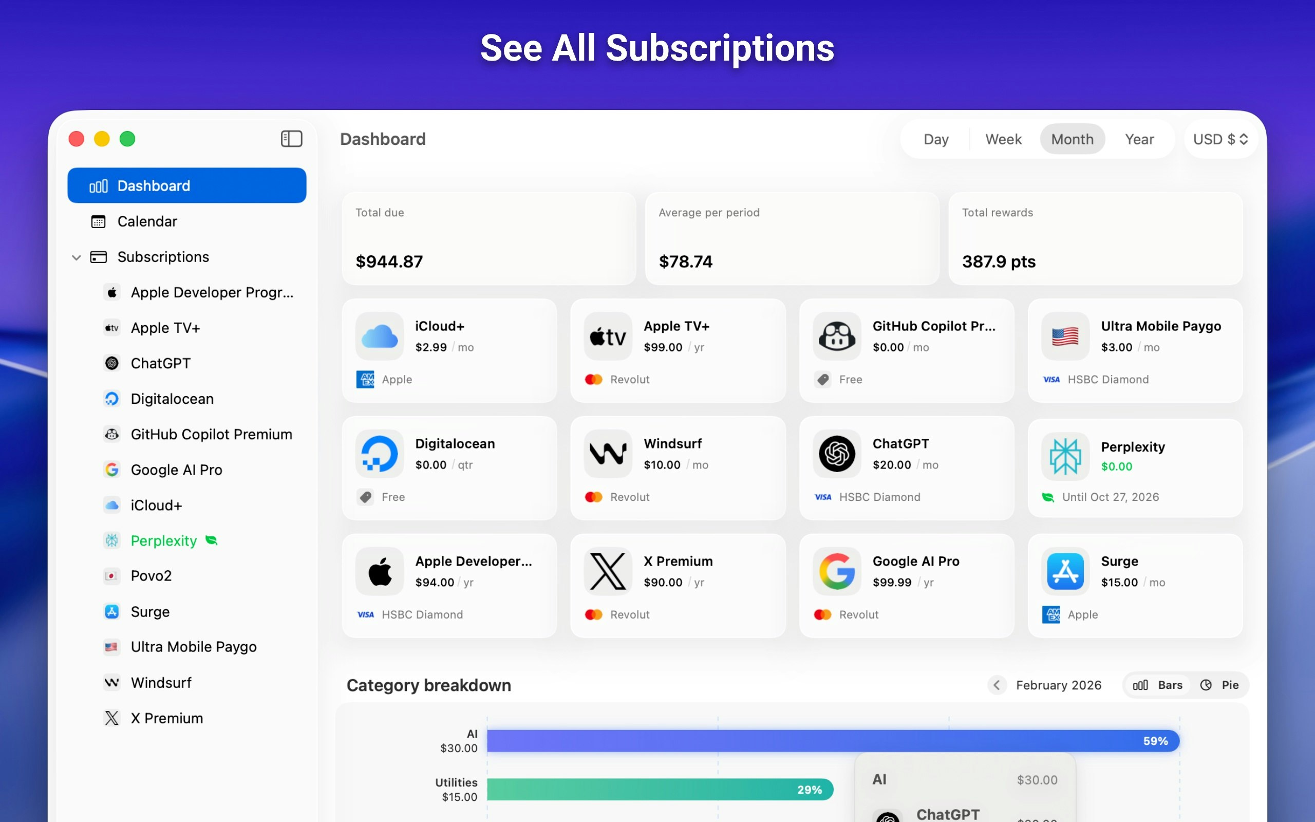 SubList gallery image