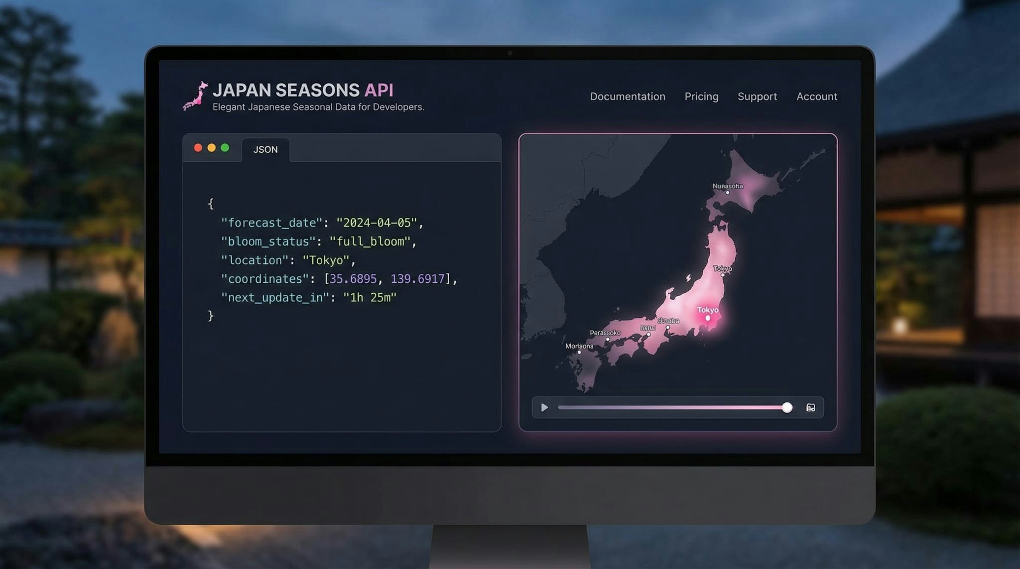 Japan Seasons API gallery image