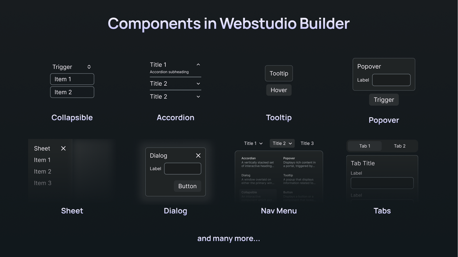 WebStudio遇到Radix UI media 6