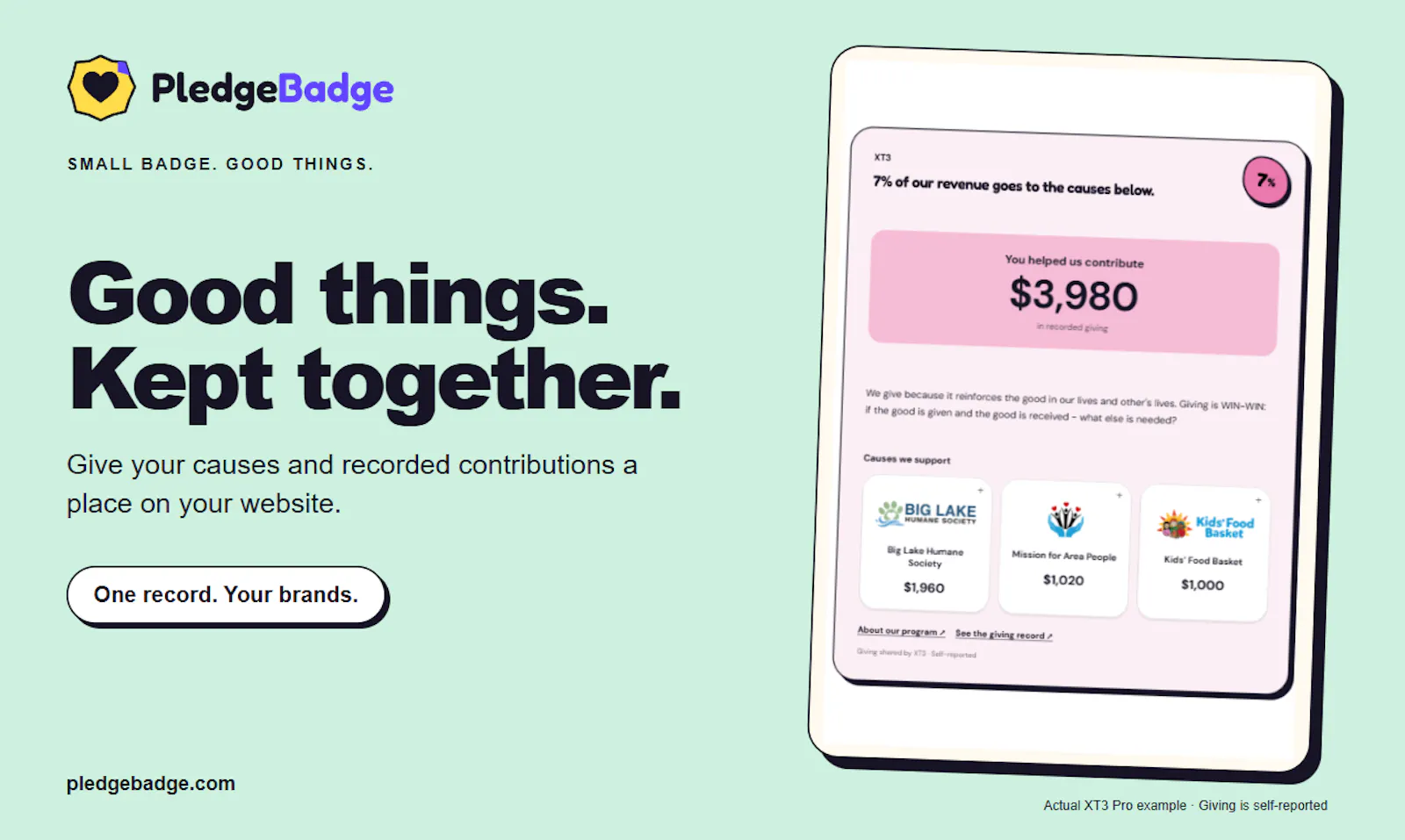 PledgeBadge screenshot 4
