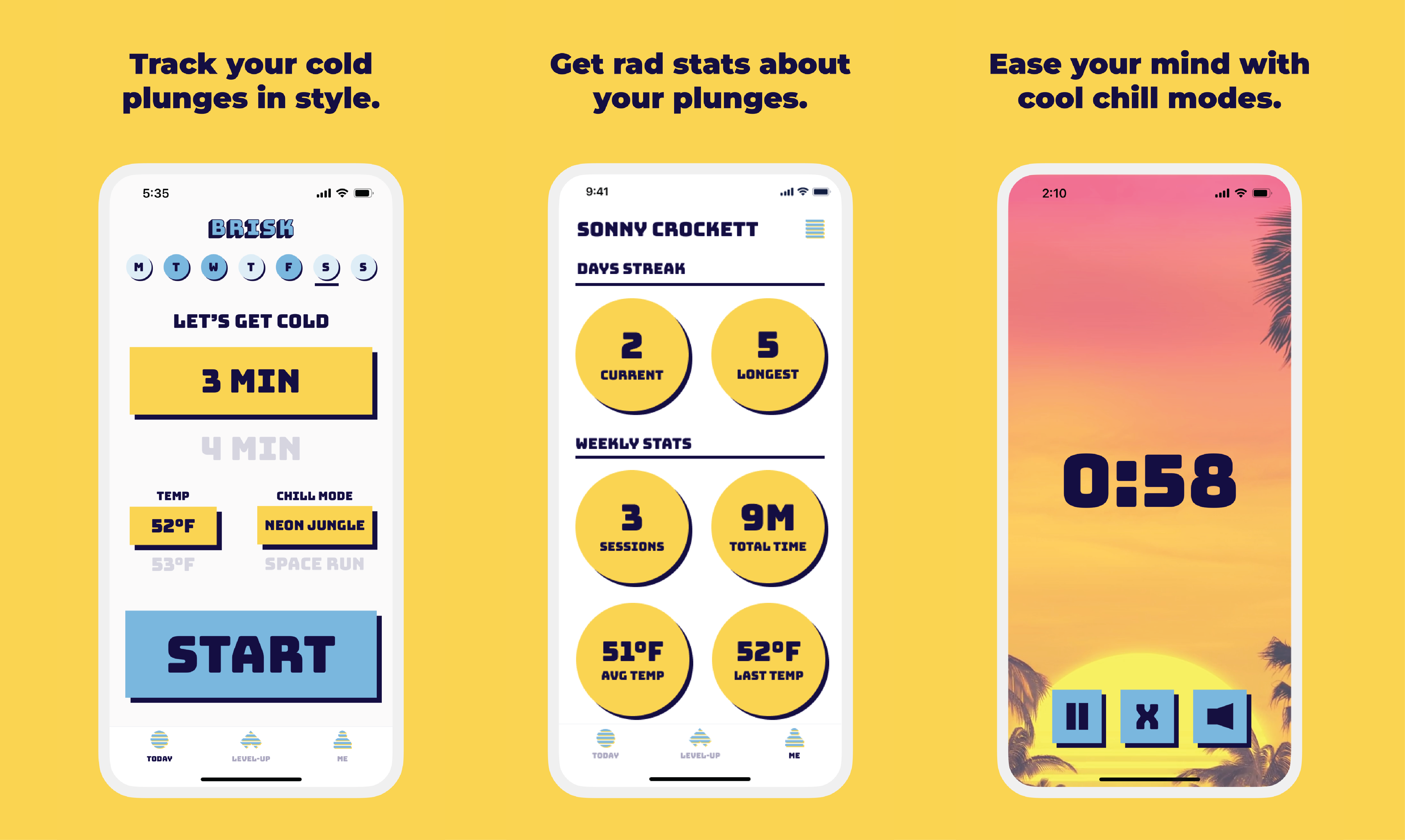 Gezameld: Cold Plunge Tracker - Je koude dompel BFF. media 3